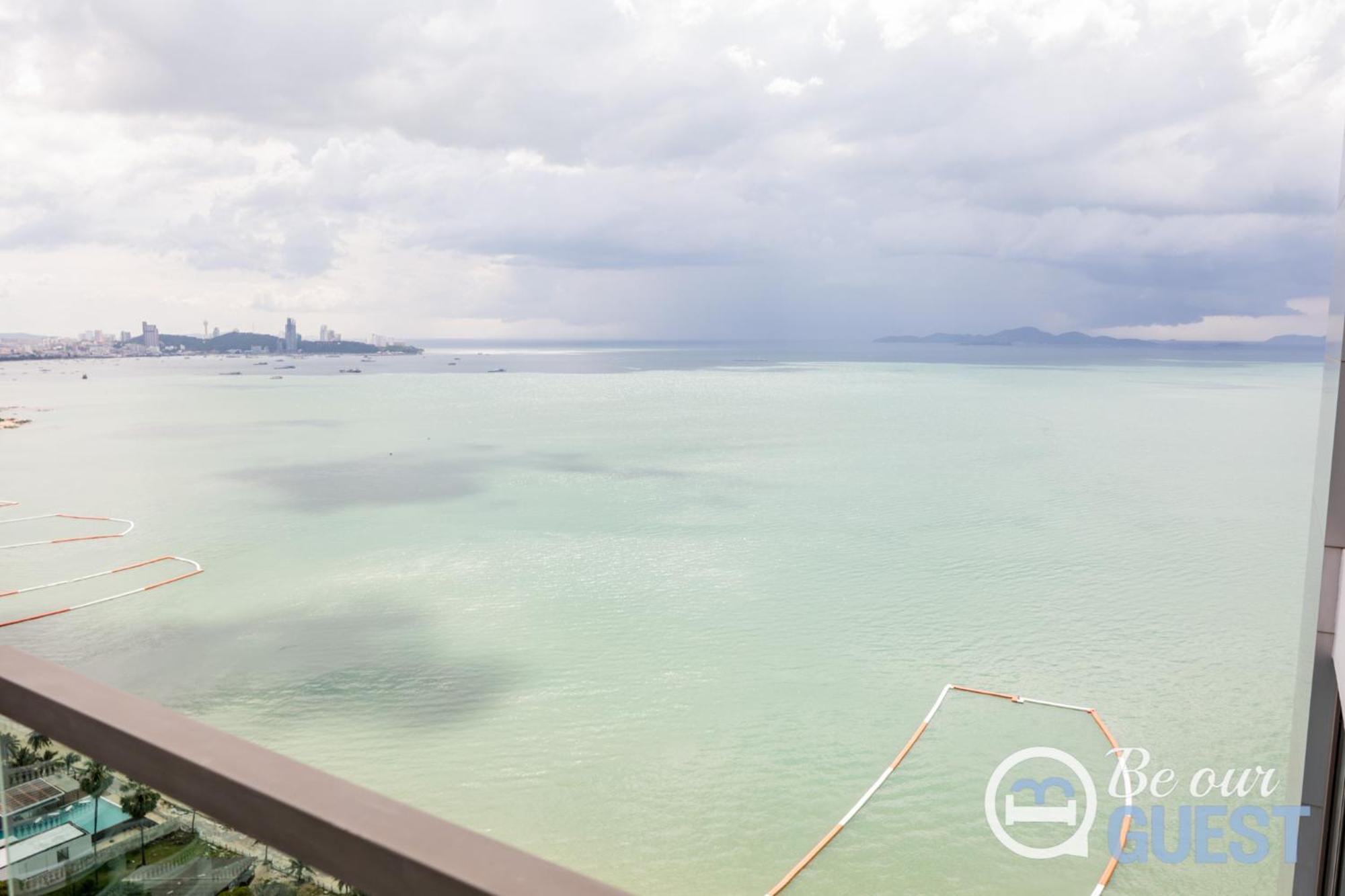 Stunning Sea View Condo On The Beach - Monthly Stay Pattaya Exterior photo